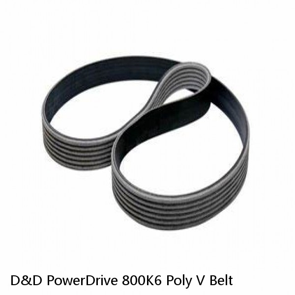 D&D PowerDrive 800K6 Poly V Belt