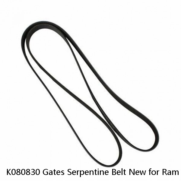 K080830 Gates Serpentine Belt New for Ram Truck Dodge W250 D250 D350 W350 F650