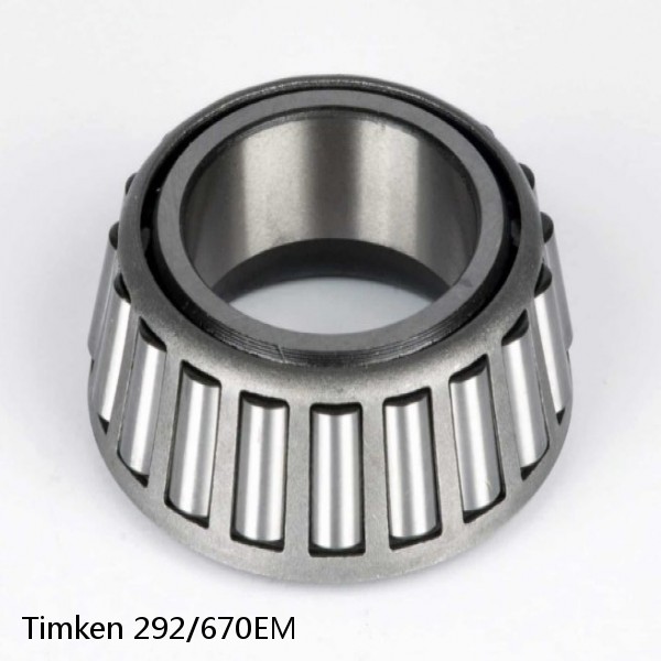 292/670EM Timken Thrust Tapered Roller Bearings
