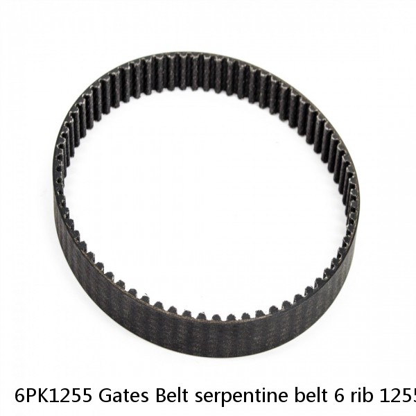 6PK1255 Gates Belt serpentine belt 6 rib 1255 mm (49.5") in length #1 small image
