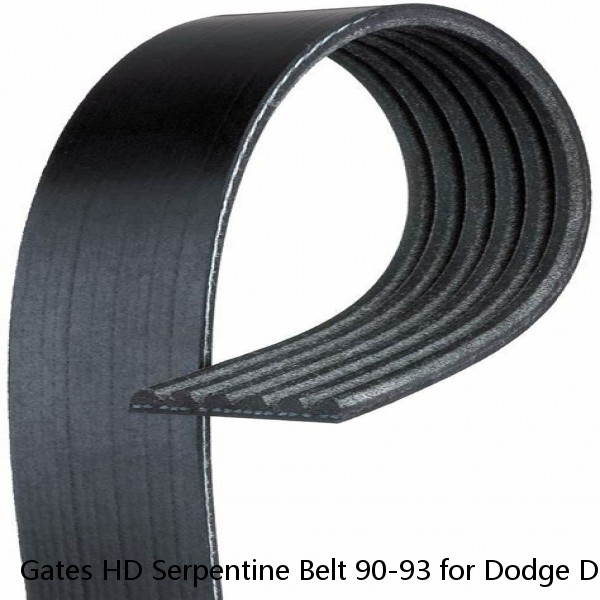 Gates HD Serpentine Belt 90-93 for Dodge D + W Cummins Diesel 5.9L Diesel  