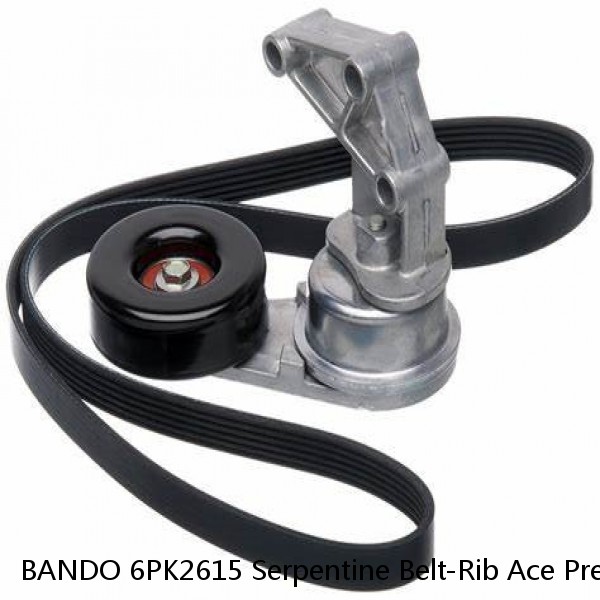 BANDO 6PK2615 Serpentine Belt-Rib Ace Precision Engineered V-Ribbed Belt 