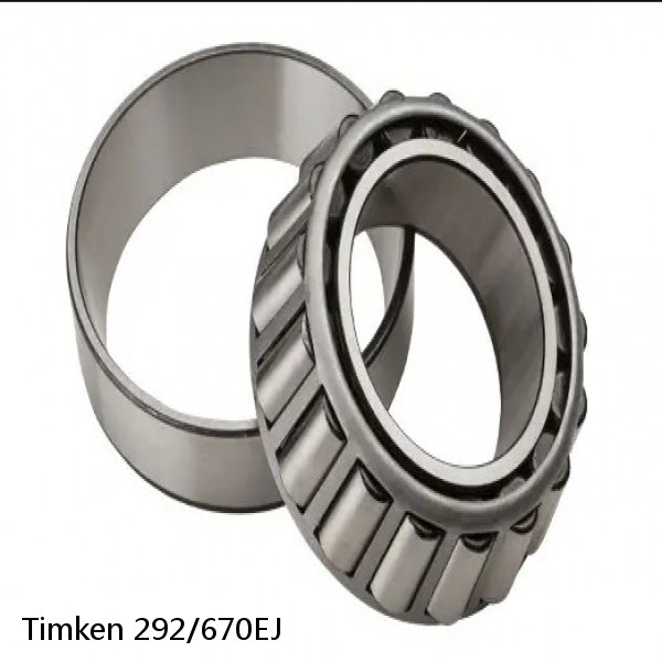 292/670EJ Timken Thrust Tapered Roller Bearings #1 image