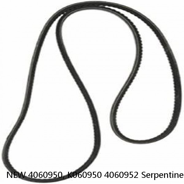 NEW 4060950, K060950 4060952 Serpentine Belt- Gatorback Belt #1 image