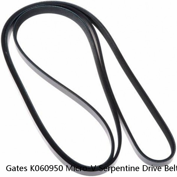 Gates K060950 Micro-V Serpentine Drive Belt #1 image